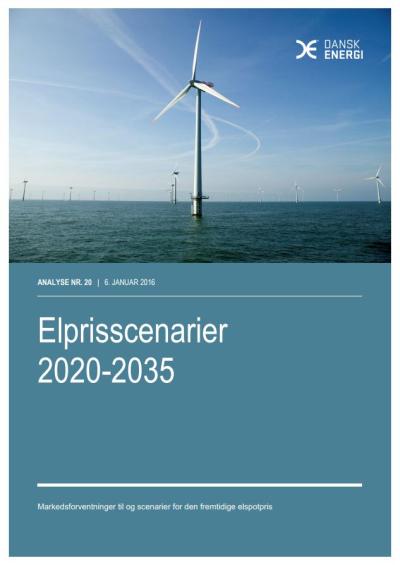 Analyse nr 20: Elprisscenarier 2020-2035
