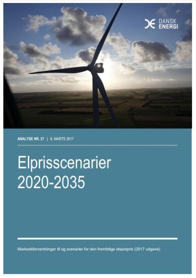Analyse nr 27: Elprisscenarier 2020-2035 (2017-udgave)
