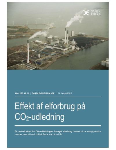 Analyse nr. 26: Effekt af elforbrug på CO2-udledning