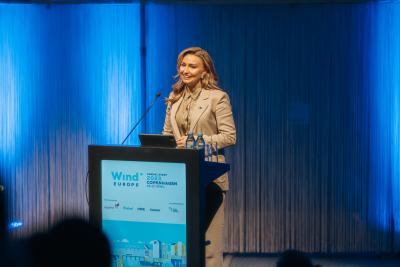 Energi- og vicestatsminister i Sverige Ebba Busch på WindEurope Annual Event 2023
