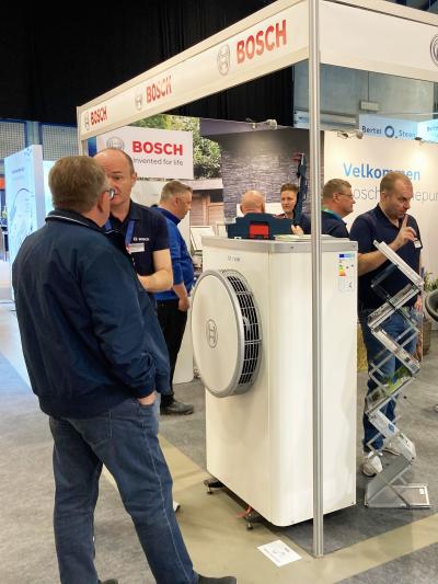 Bosch varmepumpe på El & Teknik Messen 2022