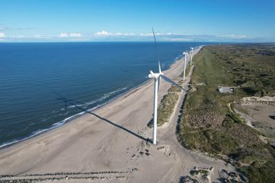 tre vindmøller i Hvide Sande har Ringkøbing-Skjern Kommune 