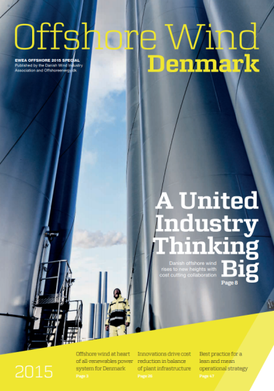 Forside,Offshore Wind Denmark: A United Industry Thinking Big