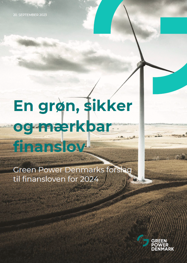 Green Power Denmarks forslag til finansloven for 2024 forside