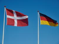 Dansk og tysk flag