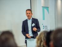 Kristian Jensen ved lanceringen af 'Grøn strøm til Danmark og Europa' 22. april 2022