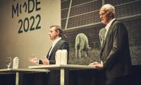 Jesper Barslund (tv.) fra N1 og Knud Pedersen, Cerius-Radius på Topmøde 2022