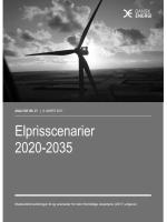 Analyse nr 27: Elprisscenarier 2020-2035 (2017-udgave)
