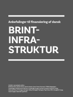Anbefalinger til finansiering af dansk brintinfrastruktur